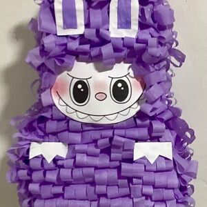 Labubu Lavender Pinata 19 x 12 x 6